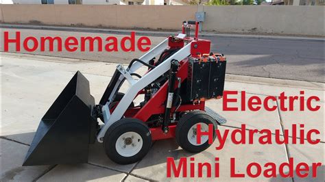 diy electric skid steer|homemade skid steer boom pole.